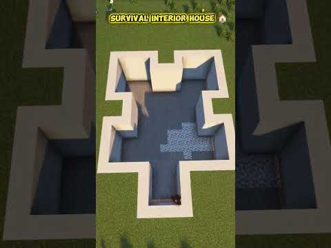 MANJUNATH GAMING  - Minecraft : Survival interior house 🏠....l#shorts #minecraft