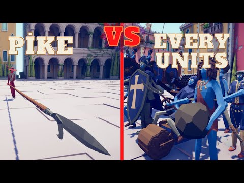 🏹PİKE vs EVERY UNITS🗡😀😀- Totally Accurate Battle Simulator - TABS