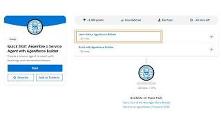 Quick Start: Assemble a Service Agent with Agentforce Builder | Learn 