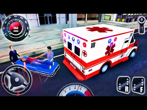 Ambulance Rescue City Driver Simulator - 911 Hero Van Drive Offroad Emergency - Android GamePlay #2