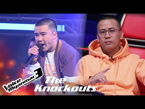 Error : " ငါမှန်တယ် " | The Knockouts, Week 12 - The Voice Myanmar Season 3, 2020