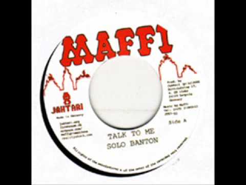 Solo Banton - Talk to me