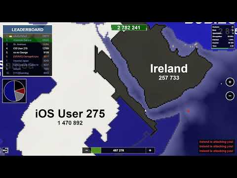 Conquering The World! Territory Games io - Territorial IO