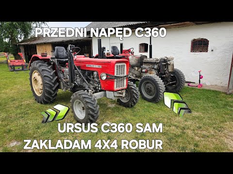 Robur c360 drive - how to install it yourself