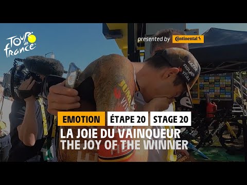 Winner's emotion - Stage 20 - #TDF2022