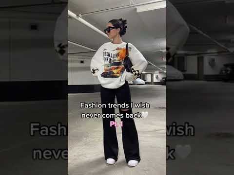 Fashion trends that should never come back!🤍🖤🤍🖤IG: simaandgabi
