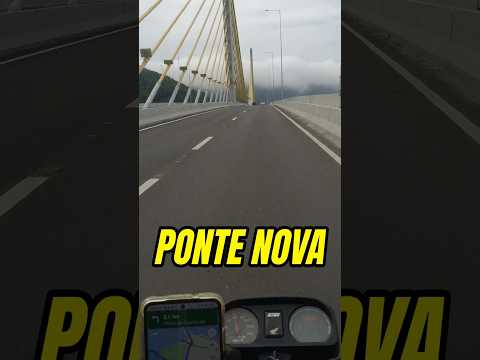 CONHECENDO A PONTE DE GUARATUBA - TITAN 98 - RUMO AO MUNDO DE TITAN