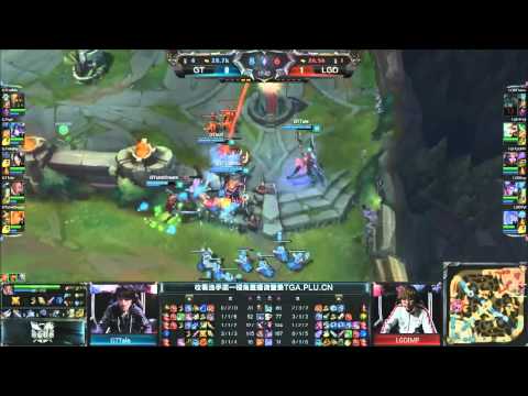 LGD vs GT, Game 2   LPL Spring 2015 W11D1   LGD Gaming vs Gamtee Fenghui VOD