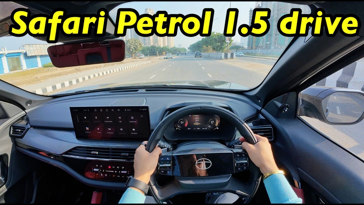 2026 Tata Safari Petrol Drive POV 🔥 | @Aayushssm