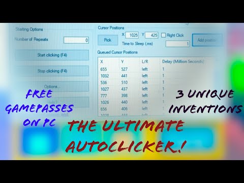THE BEST AUTOCLICKER IN SABER SIMULATOR!! (OP STRATAGIES!)FREE GAMEPASSES! (PC ONLY)