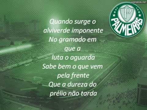 Hino Oficial do Palmeiras_ Com legenda