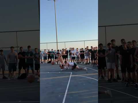 Ripped Shirt, Flares & the Crowd… still not enough to Win 1’s😭 #streetball #basketball