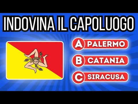 Indovina i Capoluoghi delle Regioni Italiane | Quiz Bandiere Italia