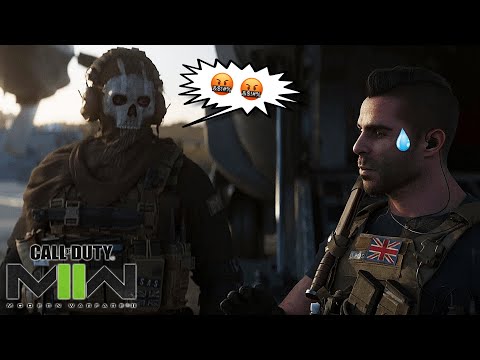 Ghost Snaps At Soap (Funny Moment) - Modern Warfare II