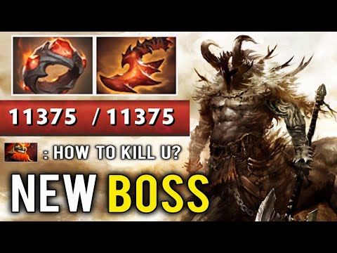 FINAL BOSS IS HERE! 12.000 HP Centaur Carry Giant's Ring Most Crazy Battle by Waga Epic 7.29 Dota 2