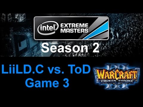Wc3 IEM S2 - PD6 - LiiLD.C vs. ToD - Game 3