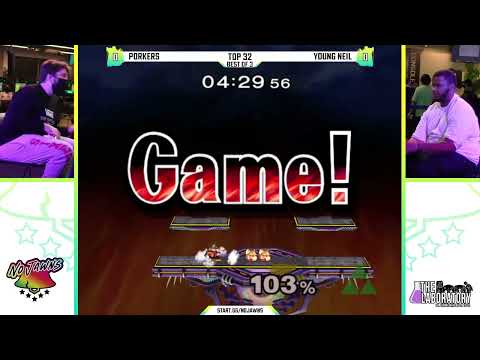 No Jawns 2: Top 32 - WQF - Young Neil (Fox) Vs. Porkers (Shiek) - SSBM Tournament