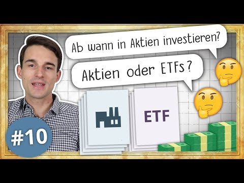 Aktien oder ETF? Ab wann in Aktien Investieren? | #FragFinanzfluss