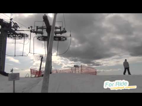 Видео: Видео горнолыжного курорта Охта-Парк в Ленинградская область