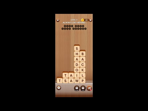 Woody Crush (by Athena Studio) - free offline words puzzle game for Android - YouTube