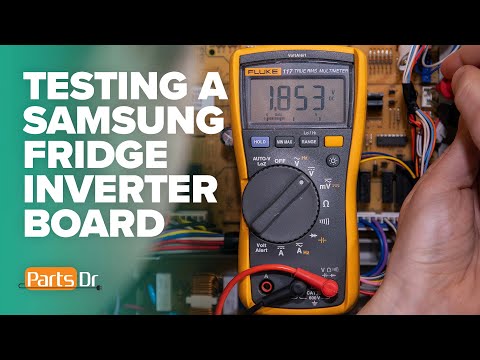 Samsung refrigerator inverter control board troubleshooting & testing