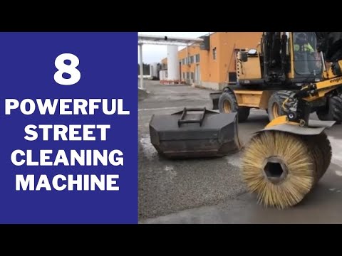 POWERFUL MACHINES FOR STREET CLEANING 2020