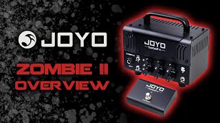 Video thumbnail for Joyo Bantamp XL Zombie II Mini Hybrid Tube Amp Demo/Overview by Widowmaker Studios