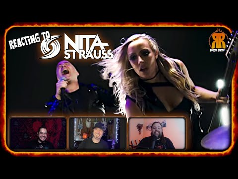 Reacting to Nita Strauss - Dead Inside | w/ Corey James | Rocker Reactions | ALHSY!