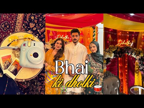 Bhai ki dholki🪅🛢️🪔 / Shadi wala ghar✨ || Yusma Akhund
