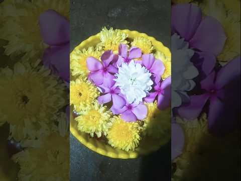 😜andharu flowers tho ila chesthunaru ani nenu try chesenu😜### youtube short