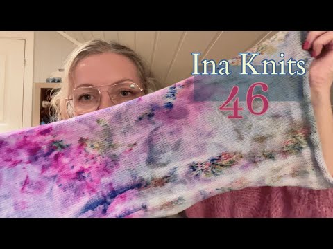 Life happened and I cope by lots of knitting from stash💕 - Ina Knits Podcast Episode 46