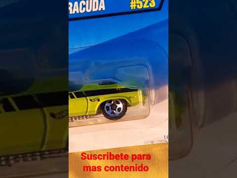 Barracuda Hot Wheels