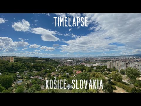 Košice, Slovakia - TIMELAPSE