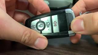 Ford Fusion Hybrid Key Fob Battery Replacement
