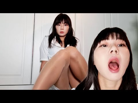 살색스타킹 H치마