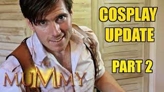 The Mummy: Rick O'Connell Cosplay Update- Shirt & Rig Weathering