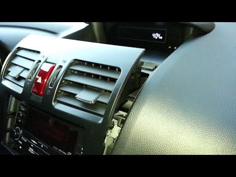 Subaru Impreza 2012+  Radio replacement