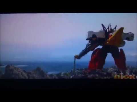Power Rangers Dino Charge: Megazord vs Greenzilla