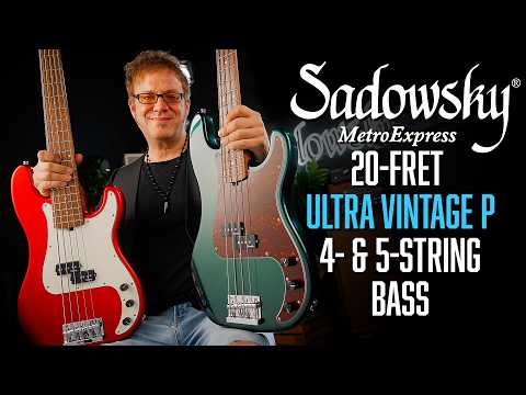 Sadowsky MetroExpress ULTRA VINTAGE P 4 & 5-String | Demo with Lars Lehmann
