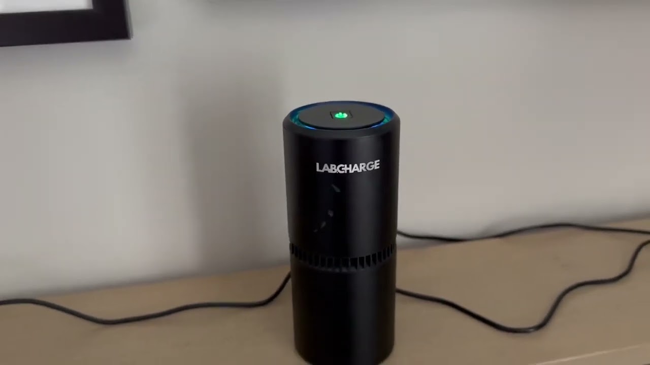 LabCharge Small Ionic Air Purifier for Home & Bedroom, How these change the air quality in our home