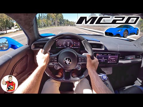 The 2022 Maserati MC20 is the Suave Kid in Class (POV Drive Review)