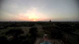 preview picture of video 'Sunset Bagan, Timelapse, 24.11.2014'