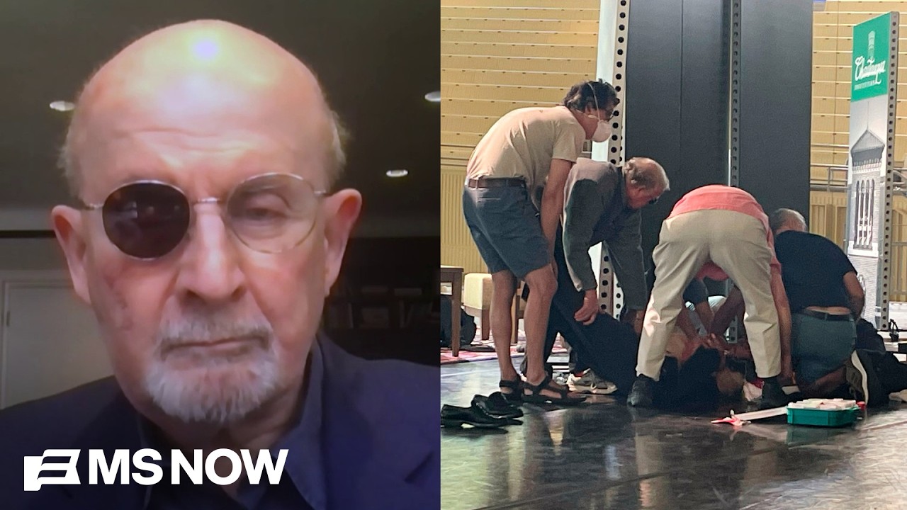 Video: Rushdie equates Trump media ban to authoritarian narrative control