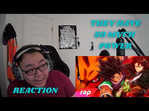 THE AMOUNT OF POWER | Rap do Broly, Kyuubi e Levi - O PODER DA MINHA IRA 2 | NERD HITS | REACTION