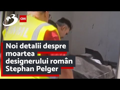 Noi detalii despre moartea designerului român Stephan Pelger