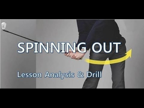 Golf Lesson Analysis – Spinning Out Downswing (Fast Hips)