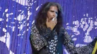 Steven Tyler Janie&#39;s Got A Fund NYC 5/2/16 Piece of My Heart