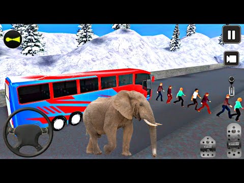 Modern Bus Driving Parking Simulator  || Bus Games 🚌🔥 || Crazy Gameplay