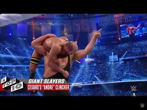Super Star Giant Slayers WWE Top 10