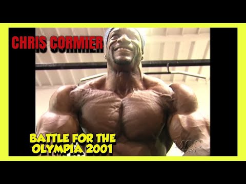 CHRIS CORMIER - CHEST WORKOUT - BATTLE FOR THE OLYMPIA 2001 DVD